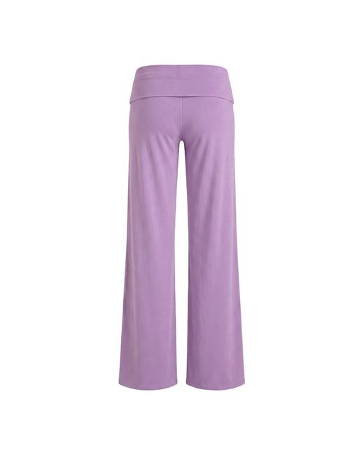 Garage Purple Modal Foldover Pants