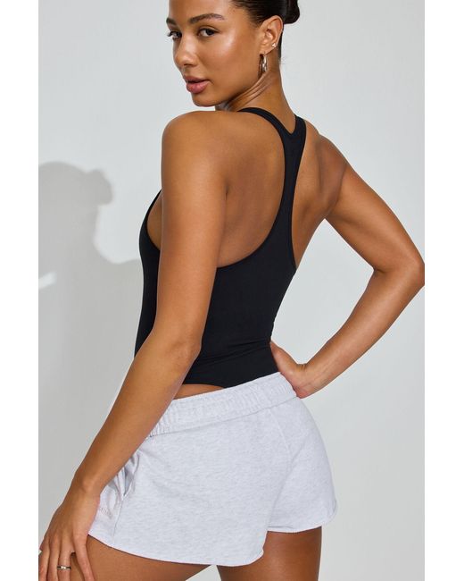 Garage Black Softactive Racerback Bodysuit