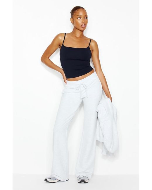 Garage White Sleek Scoop Cami Top