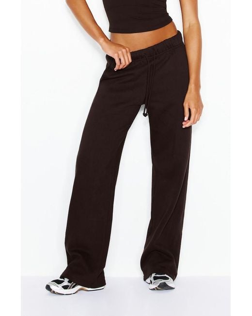 Garage Black Ultrafleece Straight Leg Sweatpants