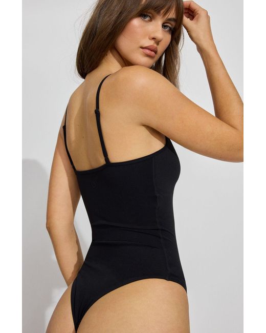 Garage Black Softactive Scoop Cami Bodysuit