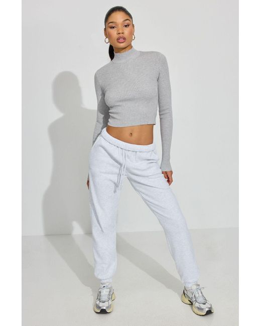 Garage Gray Apron Back Sweater