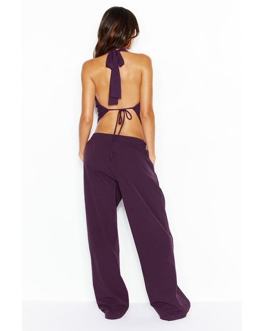 Garage Purple Studio Track Pants