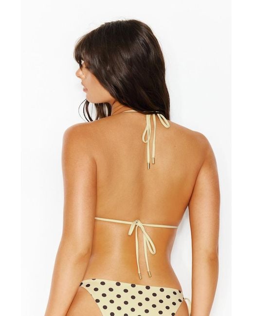 Garage Metallic Reversible Slider Triangle Bikini Top
