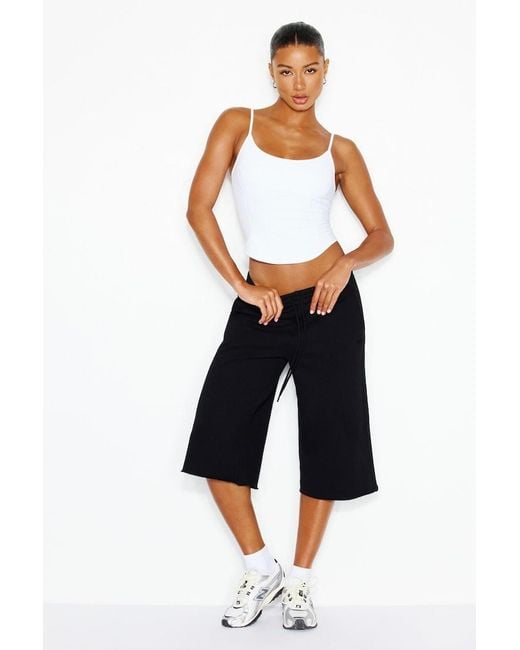 Garage Black Ultrafleece Jorts