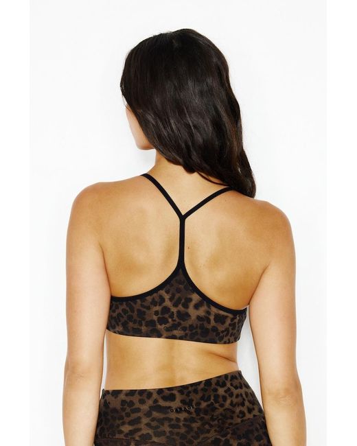 Garage Brown Active Y-Back Bra