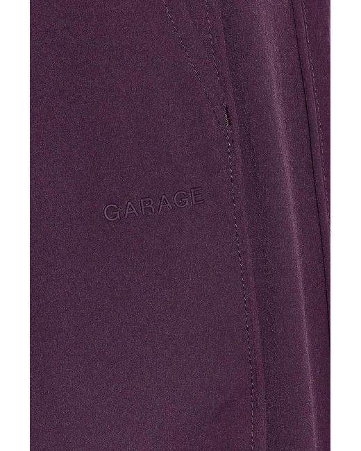 Garage Purple Studio Track Pants
