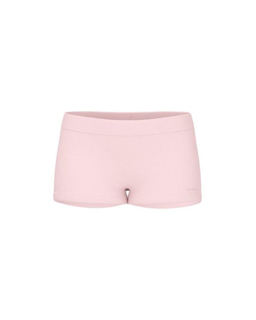 Garage Pink Stretchterry Cheeky Shorts