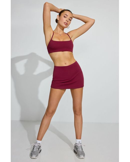 Garage Red Softactive Micro Skort