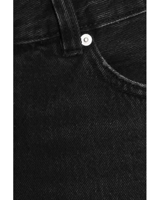 Garage Black Low Rise Baggy Jeans