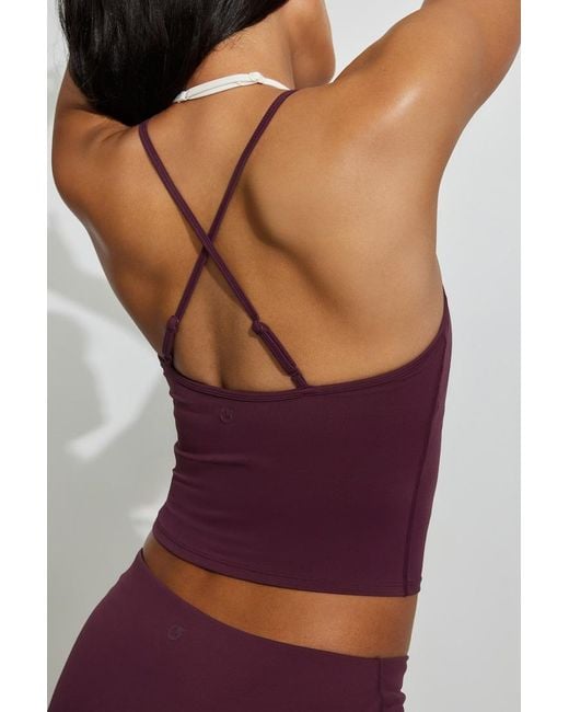 Garage Purple Active Layered Tank Top