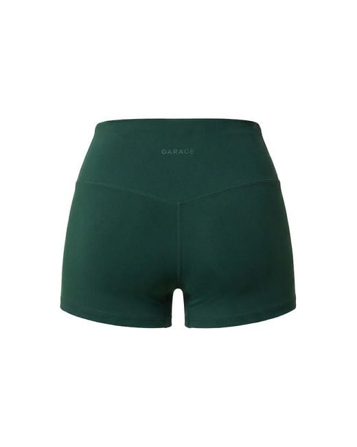 Garage Green Active Booty Shorts