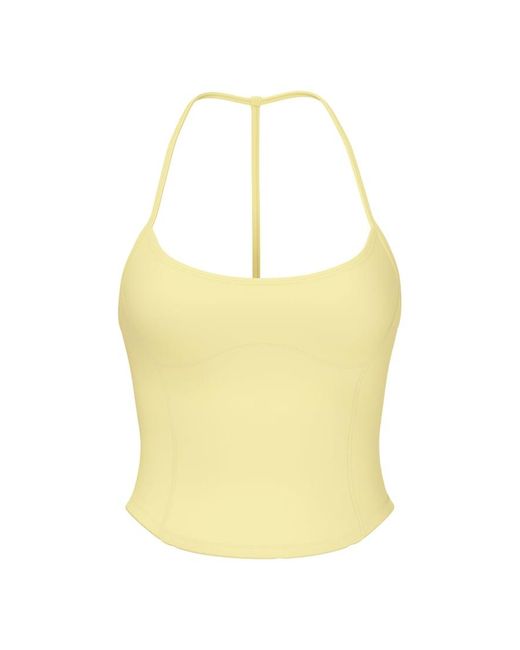 Garage Yellow Active Underbust T-Back Cami Top