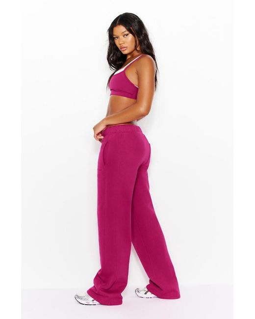 Garage Red Ultrafleece Straight Leg Sweatpants