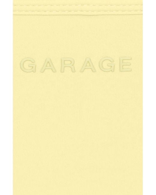Garage Yellow Active Plunge Cami Top