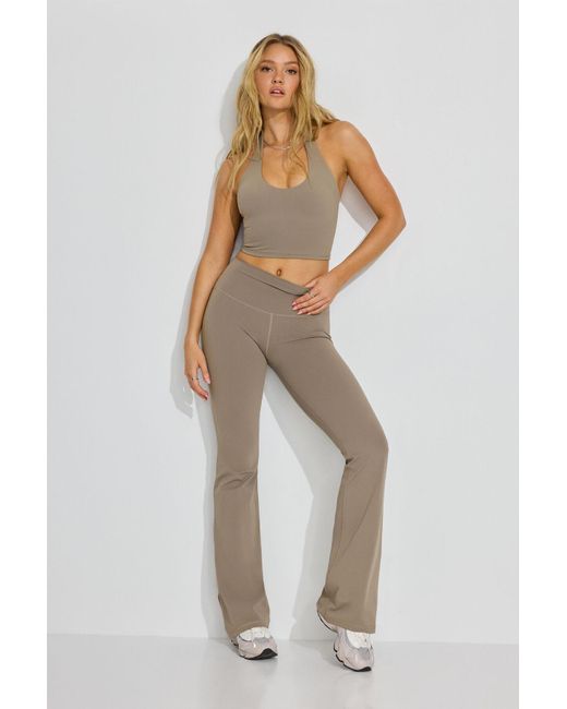 Garage White Softactive Flare Leggings