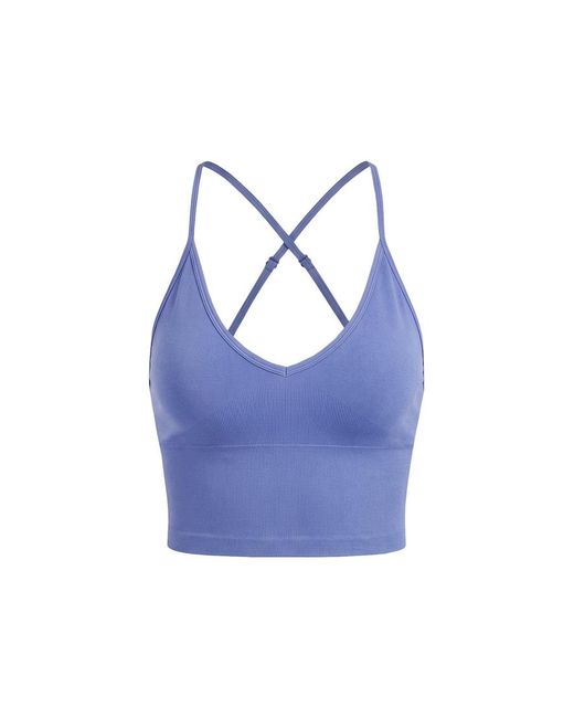 Garage Blue Active Seamless V-Neck Cami Top