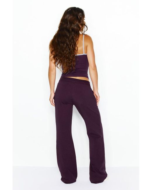 Garage Purple Snatch Booty Stretchterry Pants