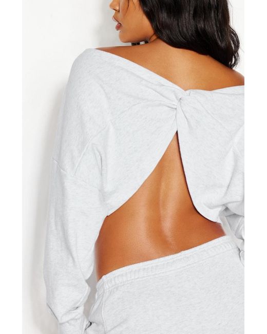 Garage White Softterry Dancer Off-Shoulder Top