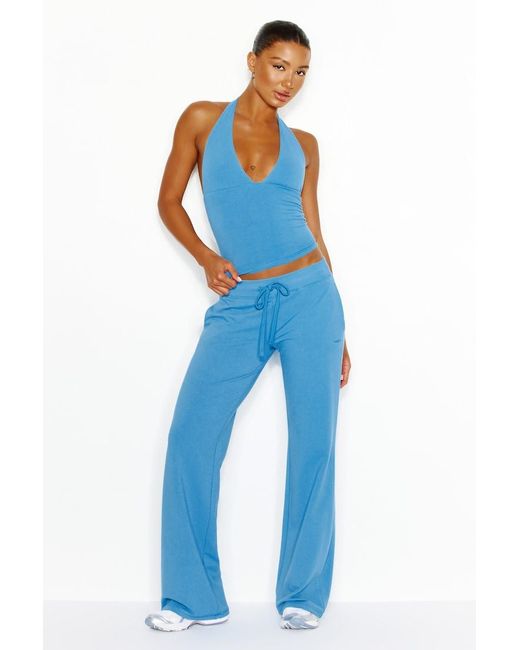 Garage Blue Snatch Booty Stretchterry Pants