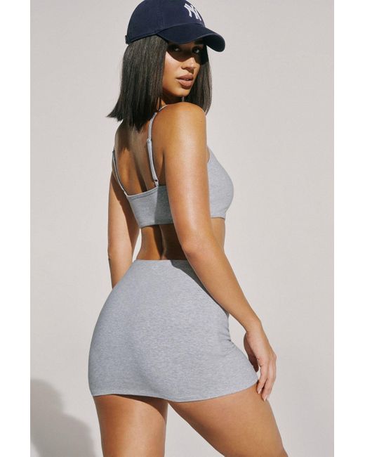 Garage Blue Soft Cotton Skort