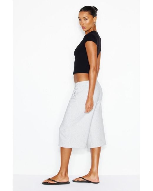 Garage White Ultrafleece Jorts