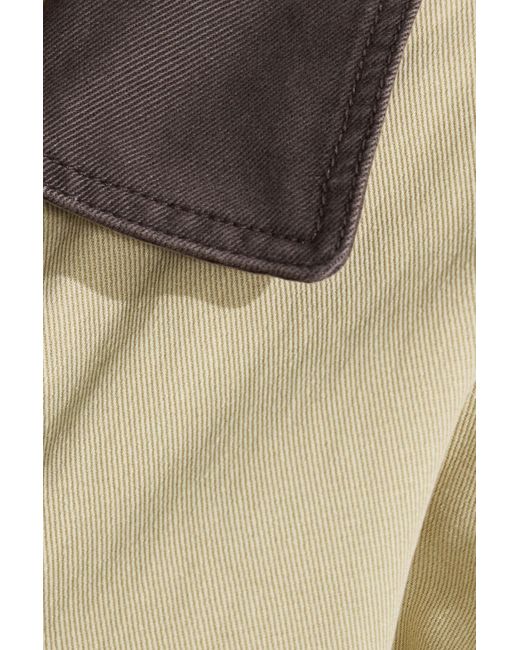 Garage Natural Long Twill Field Jacket