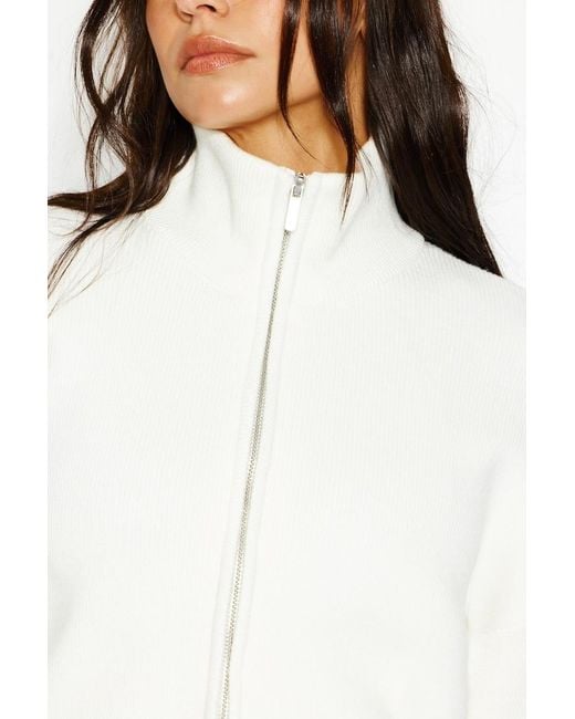 Garage White City Layer Full Zip Jacket