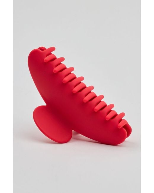 Garage Red Basic Rounded Small Clip