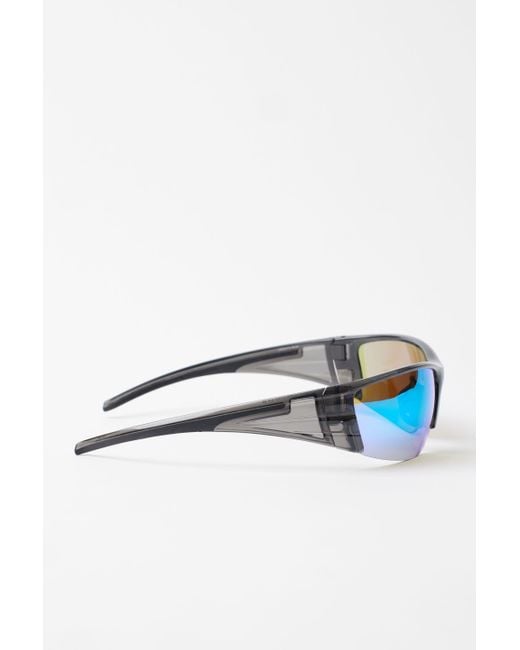 Garage Black Sport Shield Sunglasses