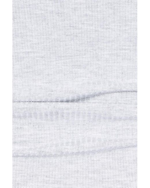 Garage Multicolor Open Neck Ribbed Cami Top