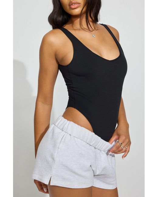 Garage Black Softactive V-Back Bodysuit
