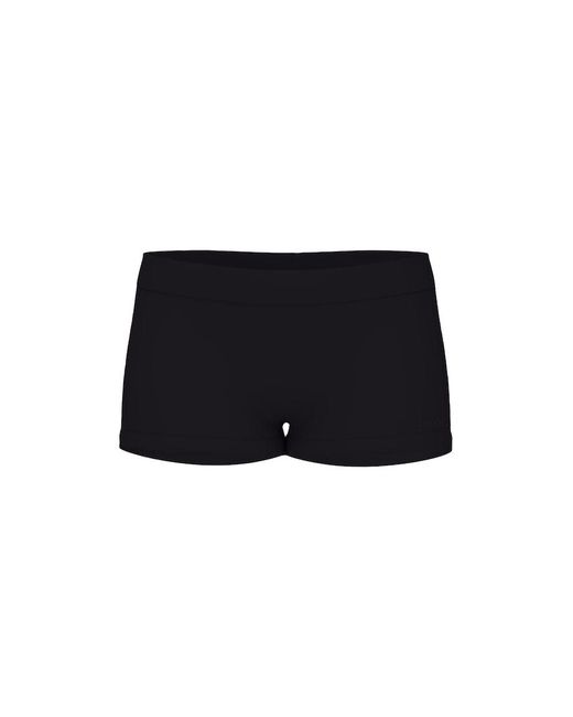 Garage Black Stretchterry Cheeky Shorts