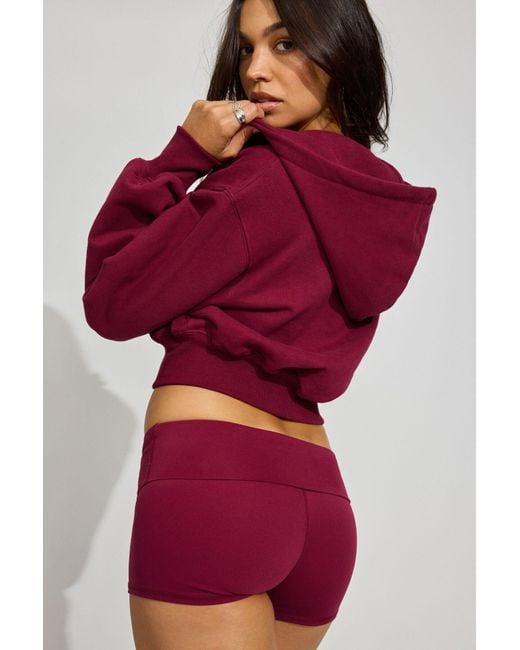 Garage Red Softterry Bubble Zip Hoodie