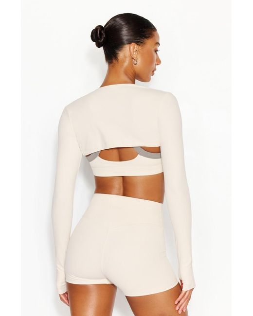 Garage White Active Shrug