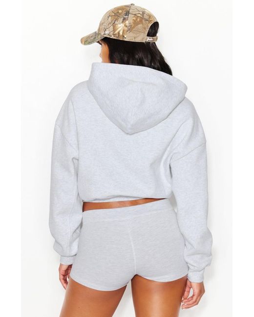 Garage White Ultrafleece Relaxed Hoodie