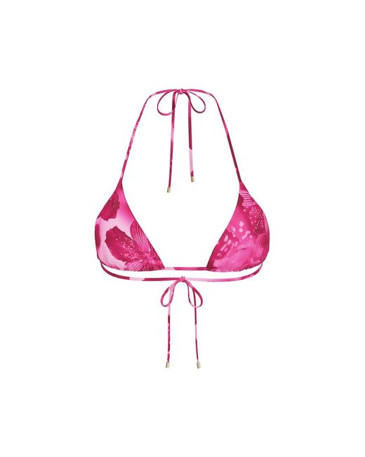 Garage Pink Slider Triangle Bikini Top