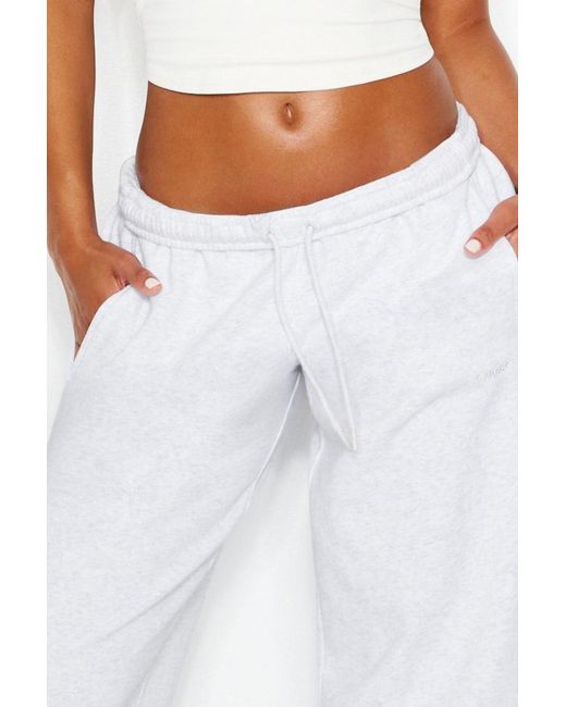 Garage White Ultrafleece Super Joggers