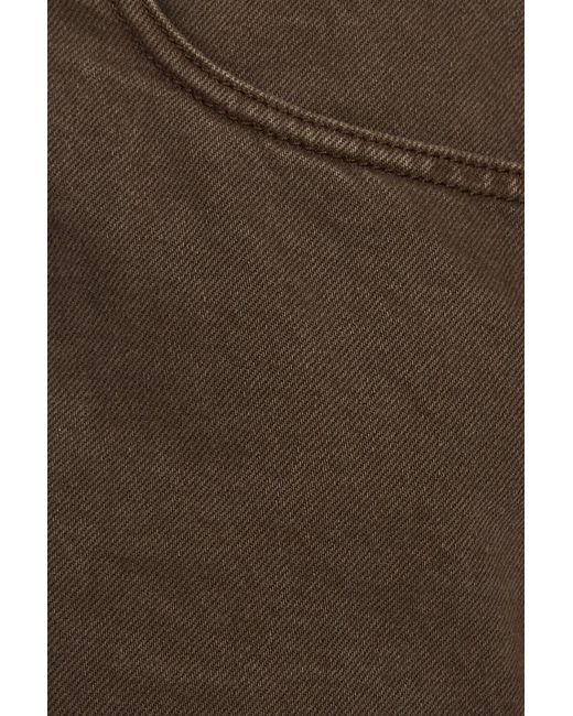 Garage Brown Twill Micro Skort