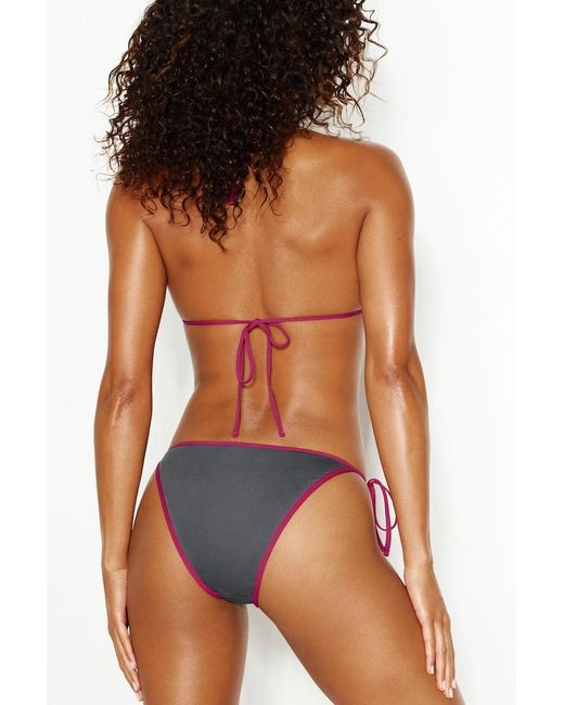 Garage Orange Cheeky Side Tie Bikini Bottom