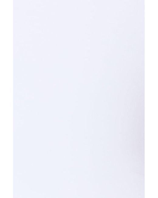Garage White Sleek Crossover Cami Top