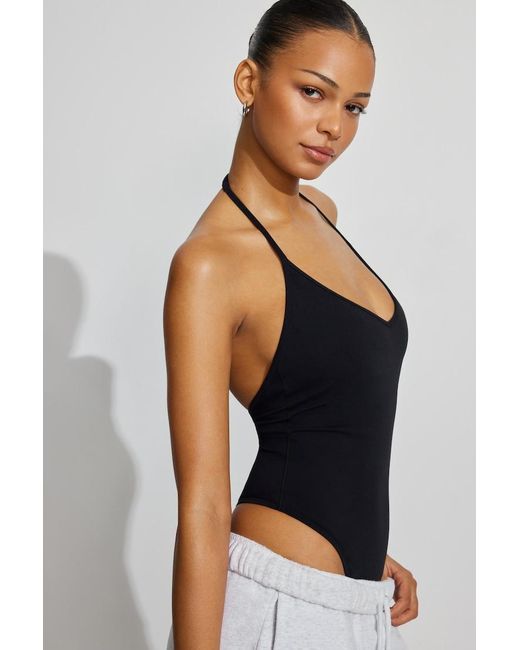 Garage Blue Active V-Back Bodysuit