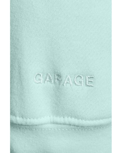 Garage Blue Ultrafleece Cotton Zip Hoodie