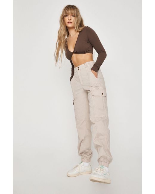Garage Cotton Brianna Bubble Pant | Lyst
