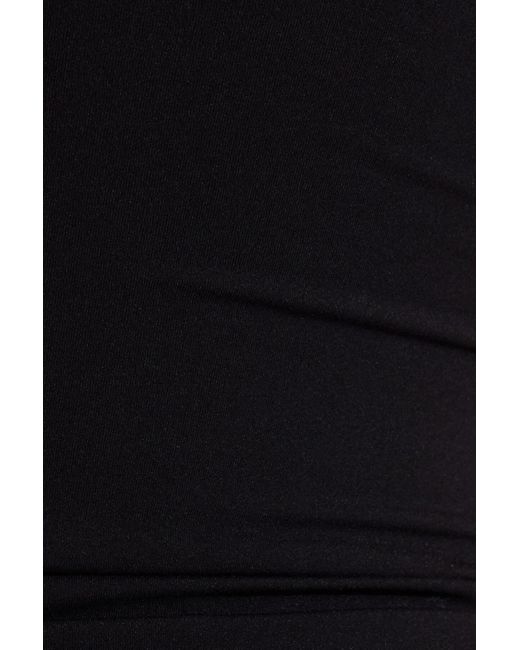 Garage Blue Sleek Y-Neck Cami Top