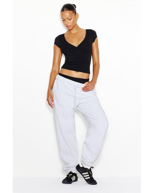 Garage White Sleek Crossover T-Shirt
