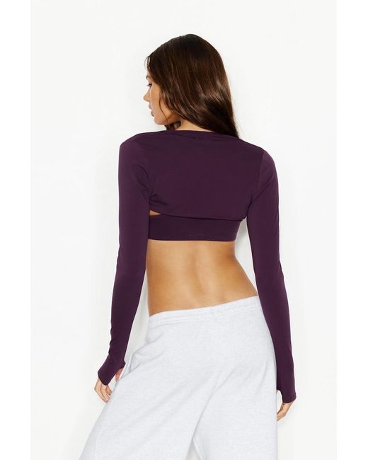 Garage White Active Shrug