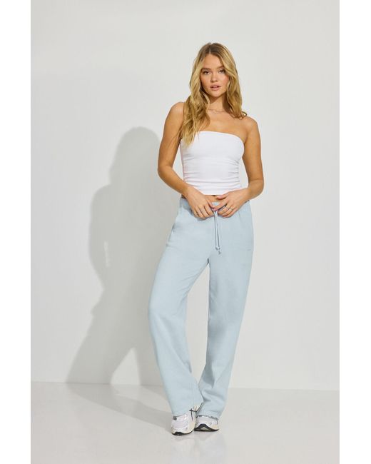 Garage Blue Ultrafleece Straight Leg Sweatpants