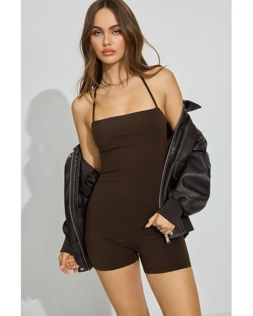 Garage Black Softactive Cassie Romper