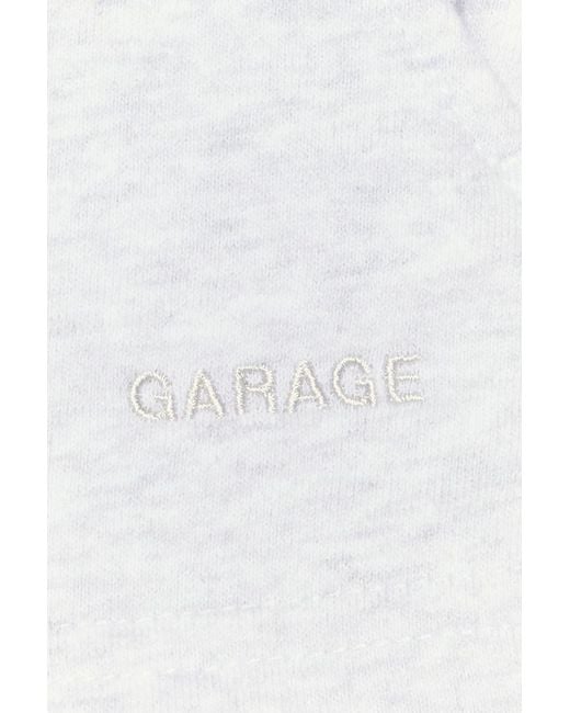 Garage White Softterry Relaxed High Rise Shorts